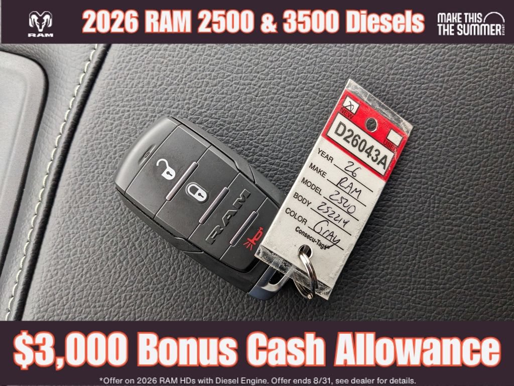 New 2026 RAM 2500 Warlock AWD/4WD image 37