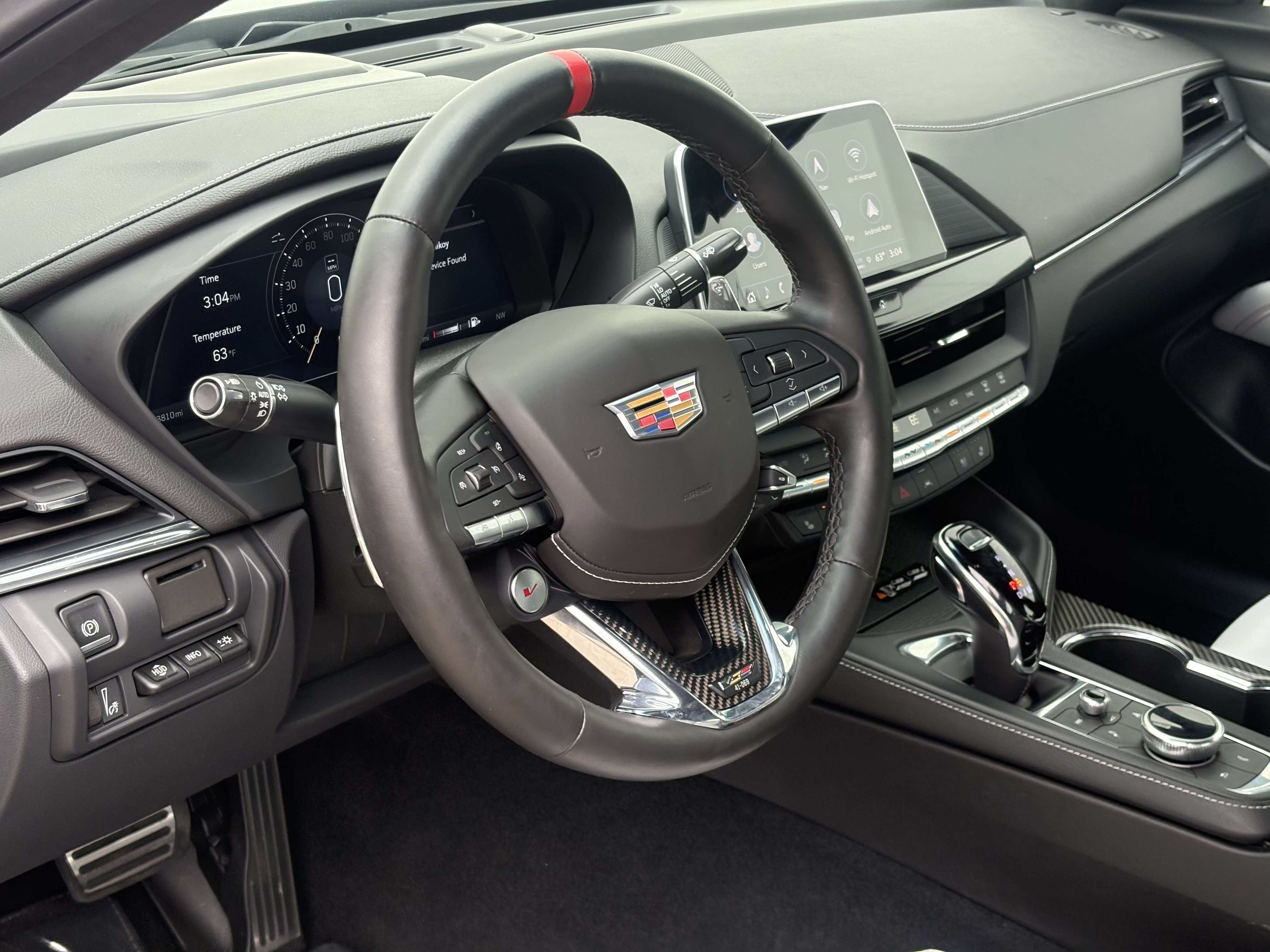 Certified 2025 Cadillac CT4 V Blackwing w/ Driver Assist Package RWD image 13