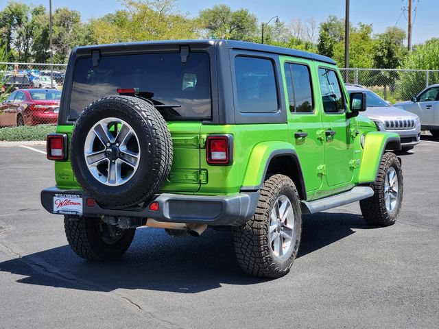 Used 2018 Jeep Wrangler Unlimited Sahara AWD/4WD image 3