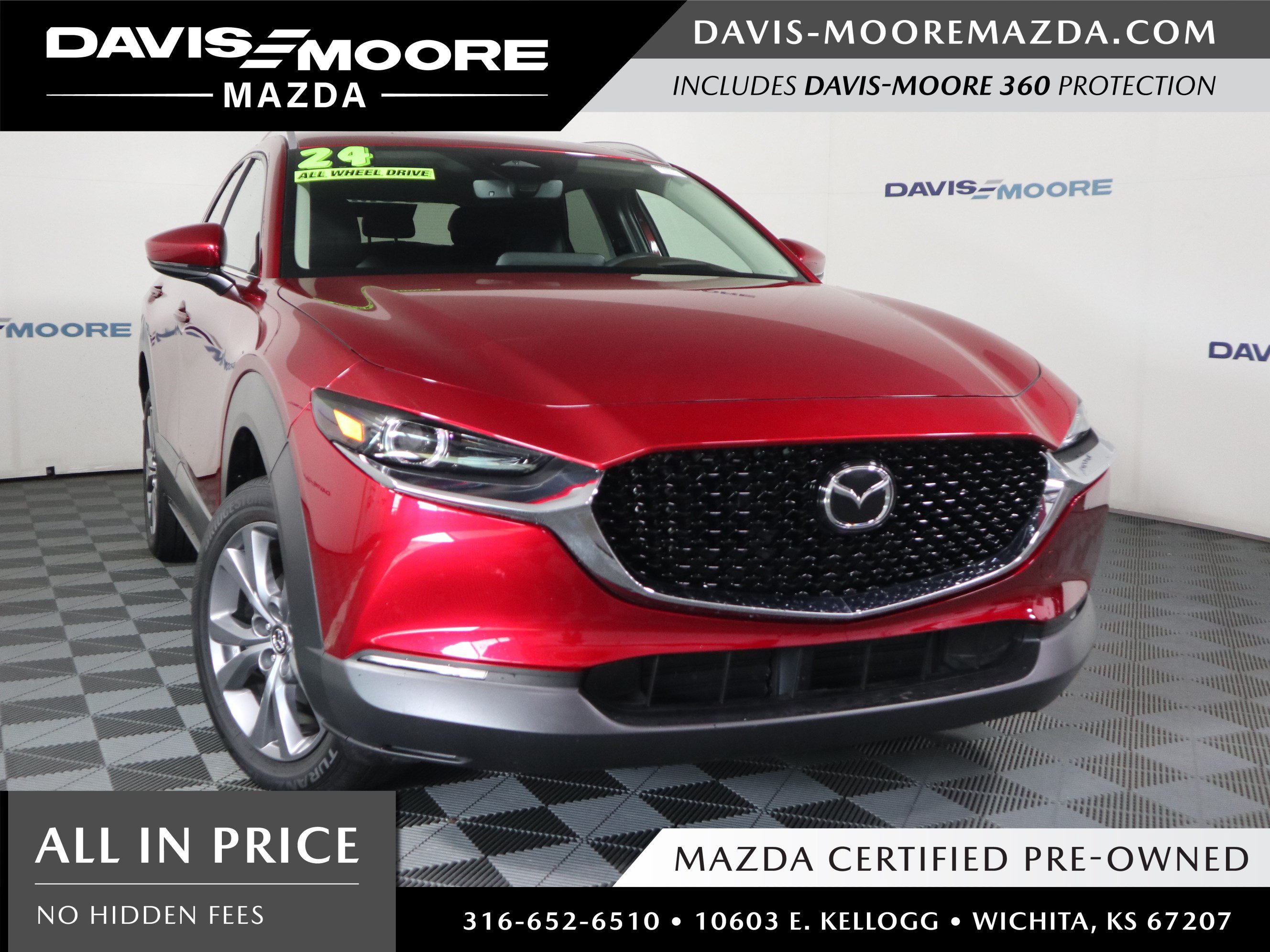 Certified 2024 MAZDA CX-30 AWD 2.5 S w/ Premium Package