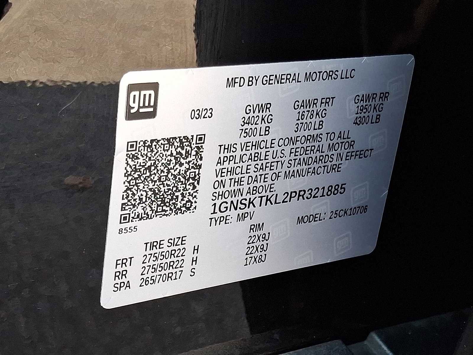 Certified 2023 Chevrolet Tahoe High Country image 40