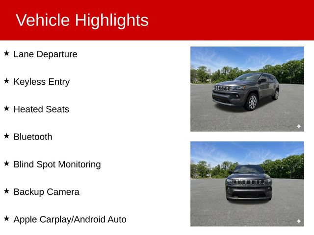 Used 2023 Jeep Compass Latitude AWD/4WD image 2
