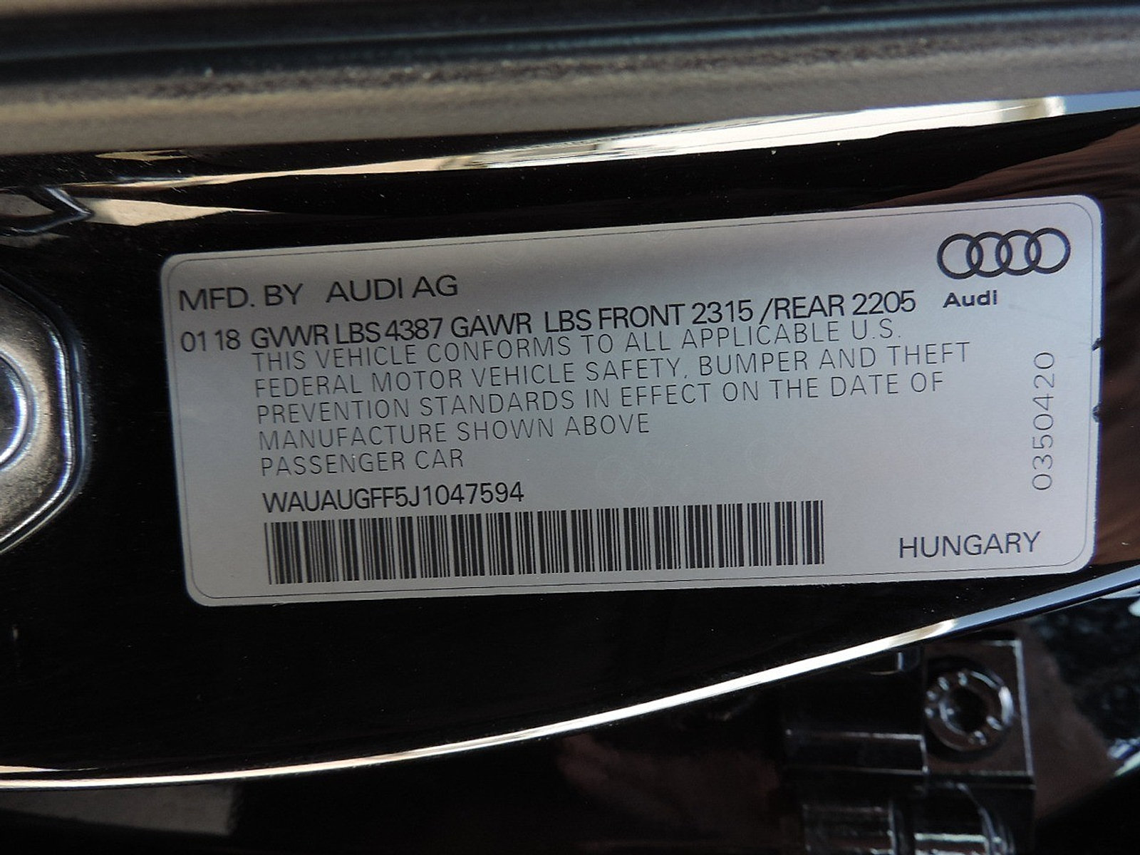Used 2018 Audi A3 2.0T Premium w/ Convenience Package FWD image 14