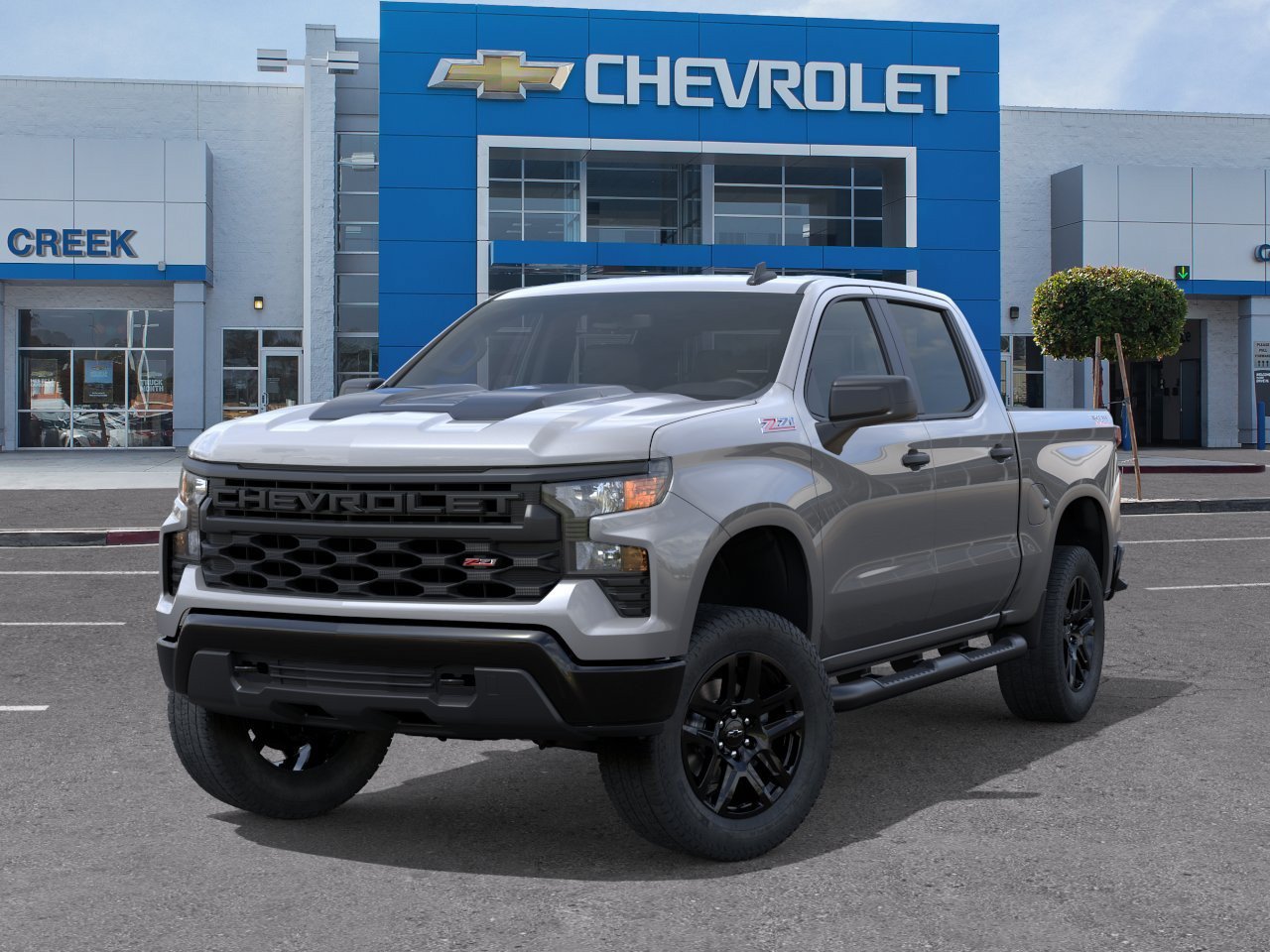 New 2026 Chevrolet Silverado 1500 Custom Trail Boss w/ Turbomax Blackout Package AWD/4WD image 7