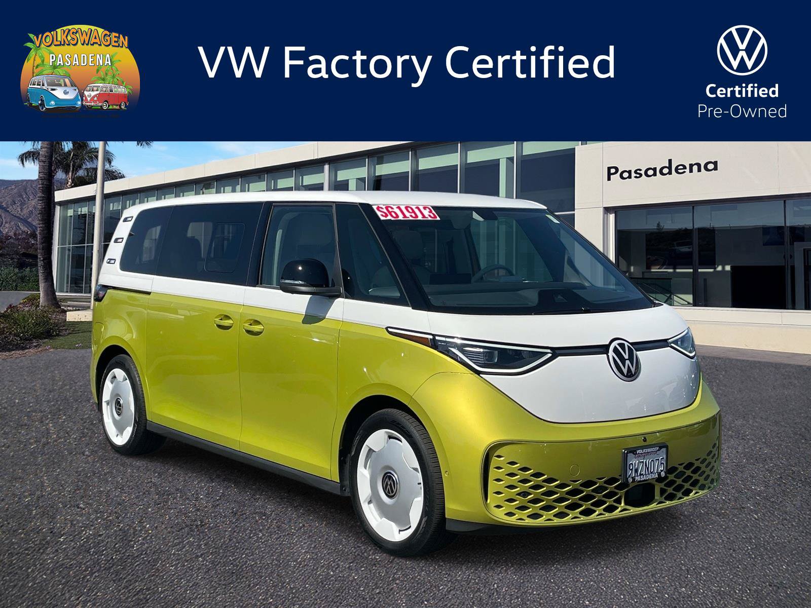Certified 2025 Volkswagen ID. Buzz 1st Edition