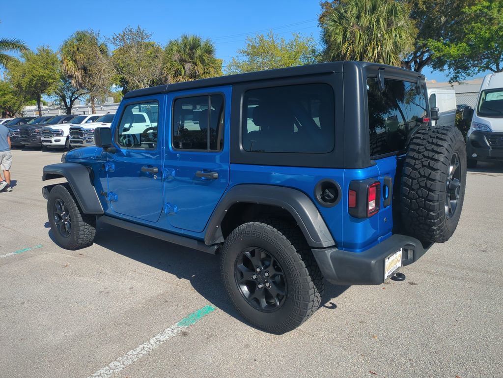 Used 2022 Jeep Wrangler Unlimited Sport image 8
