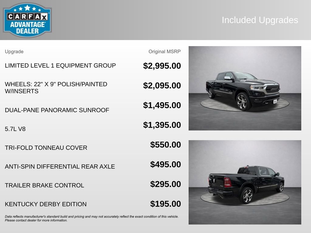 Used 2019 RAM 1500 Limited AWD/4WD image 5