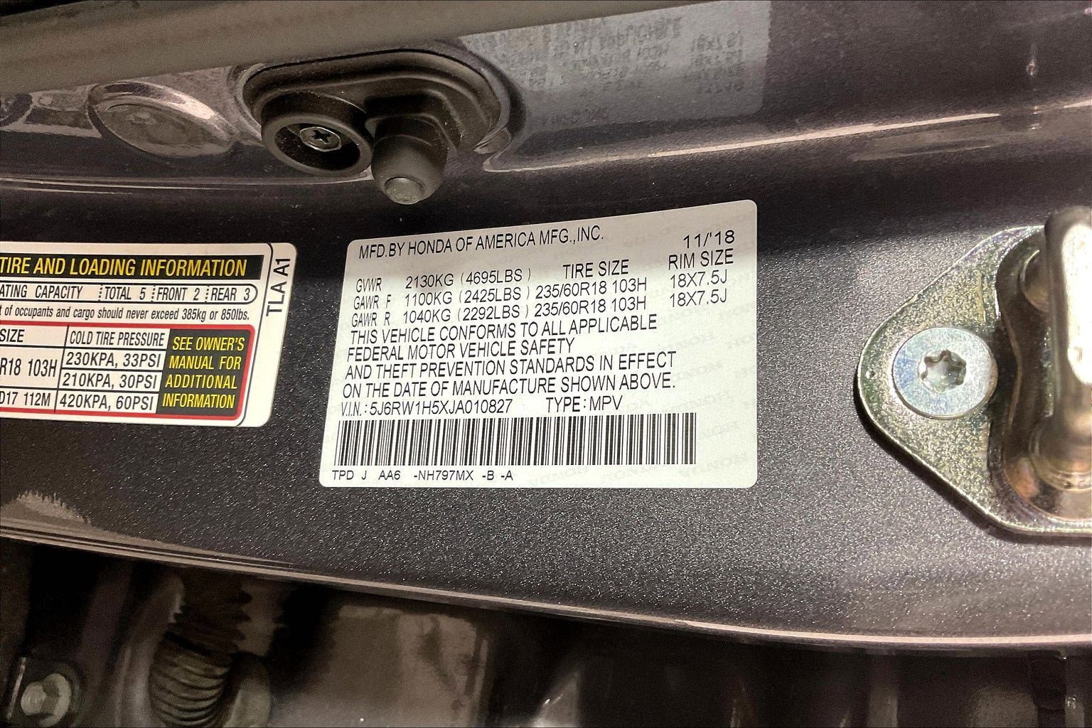 Used 2018 Honda CR-V EX image 19