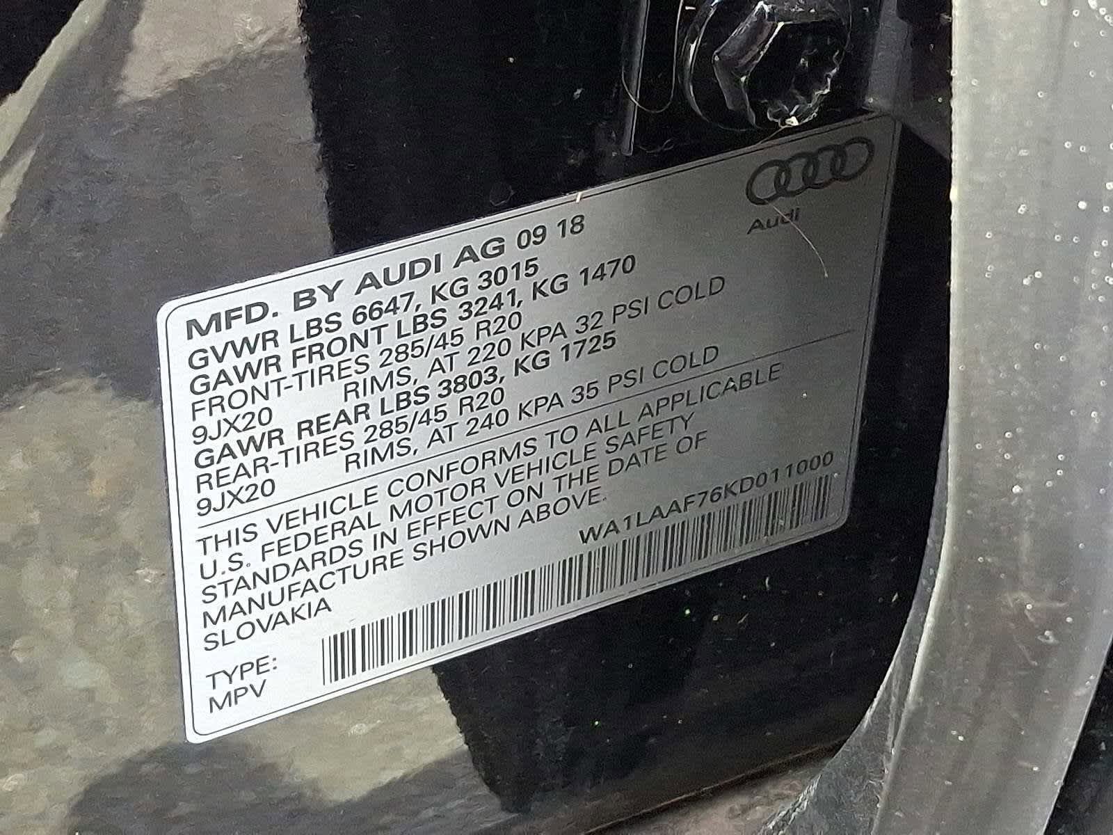 Used 2019 Audi Q7 3.0T Premium Plus w/ Premium Plus Package image 28