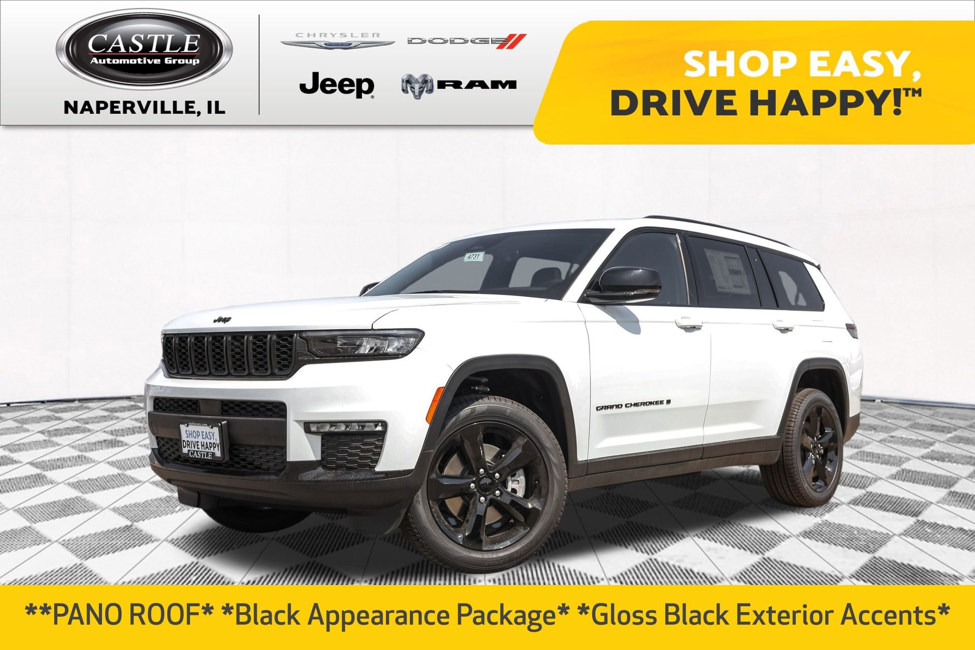 New 2025 Jeep Grand Cherokee L Limited w/ Black Appearance Package