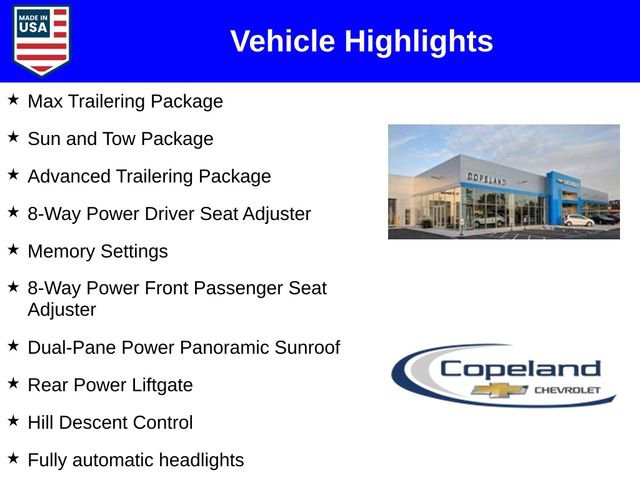 New 2026 Chevrolet Tahoe Premier w/ Sun And Tow Package image 3