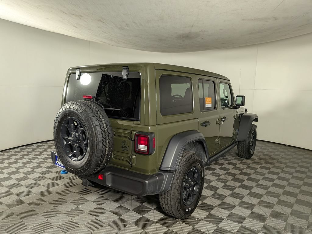 Certified 2023 Jeep Wrangler Unlimited w/ Sun & Screen Package AWD/4WD image 8
