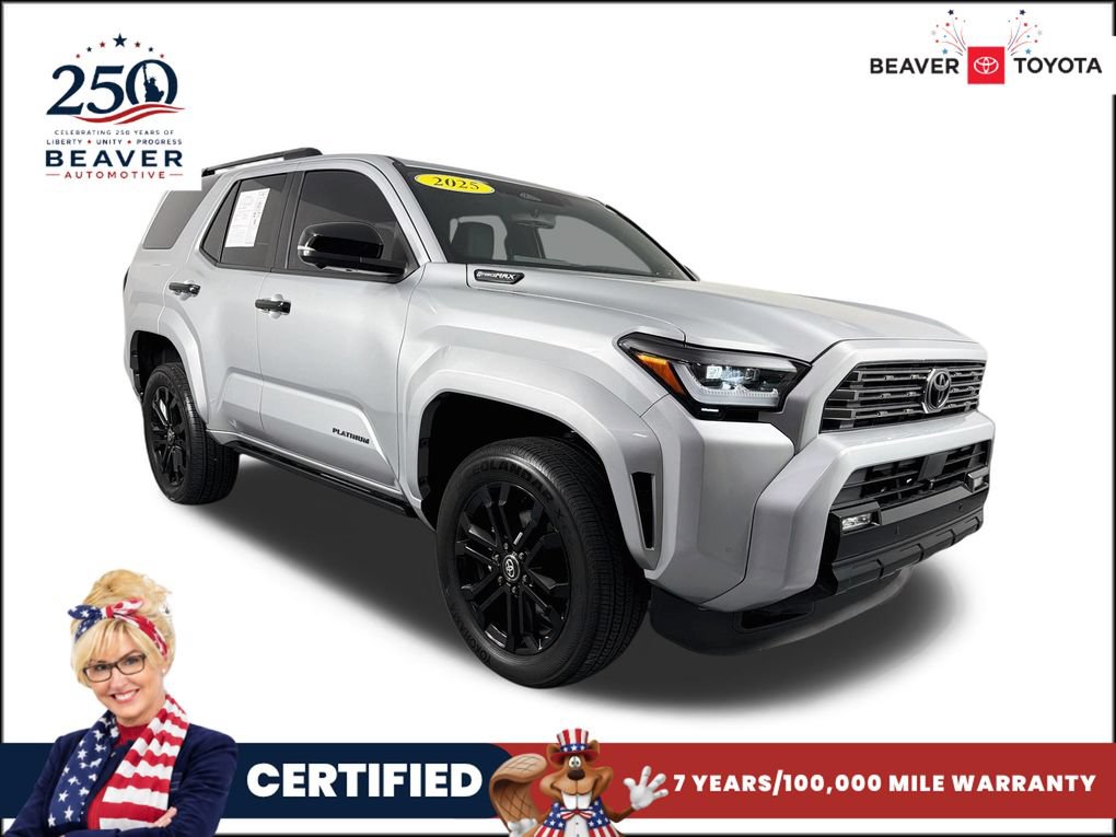 Used 2025 Toyota 4Runner Platinum