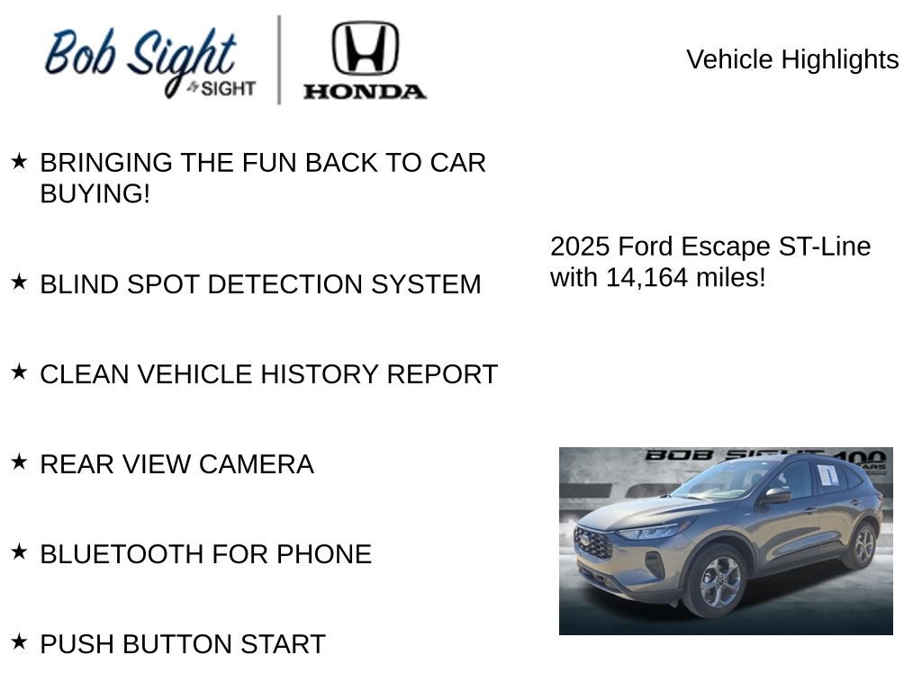 Used 2025 Ford Escape ST-Line video 2