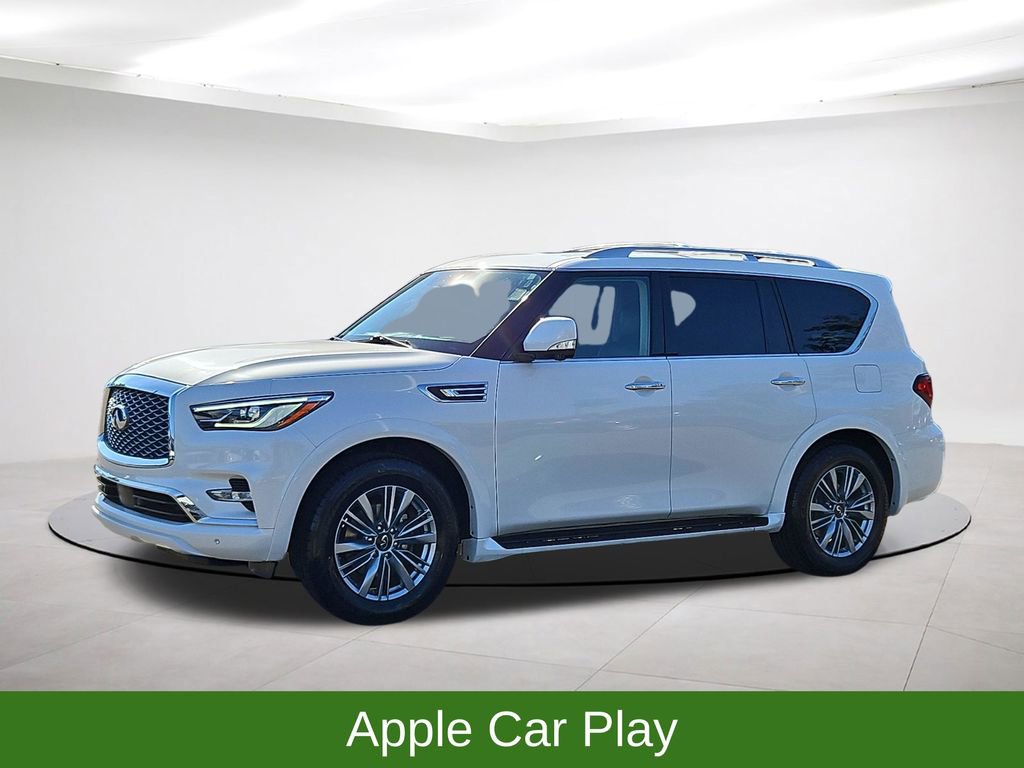 Used 2023 INFINITI QX80 Luxe w/ Cargo Package RWD video 3