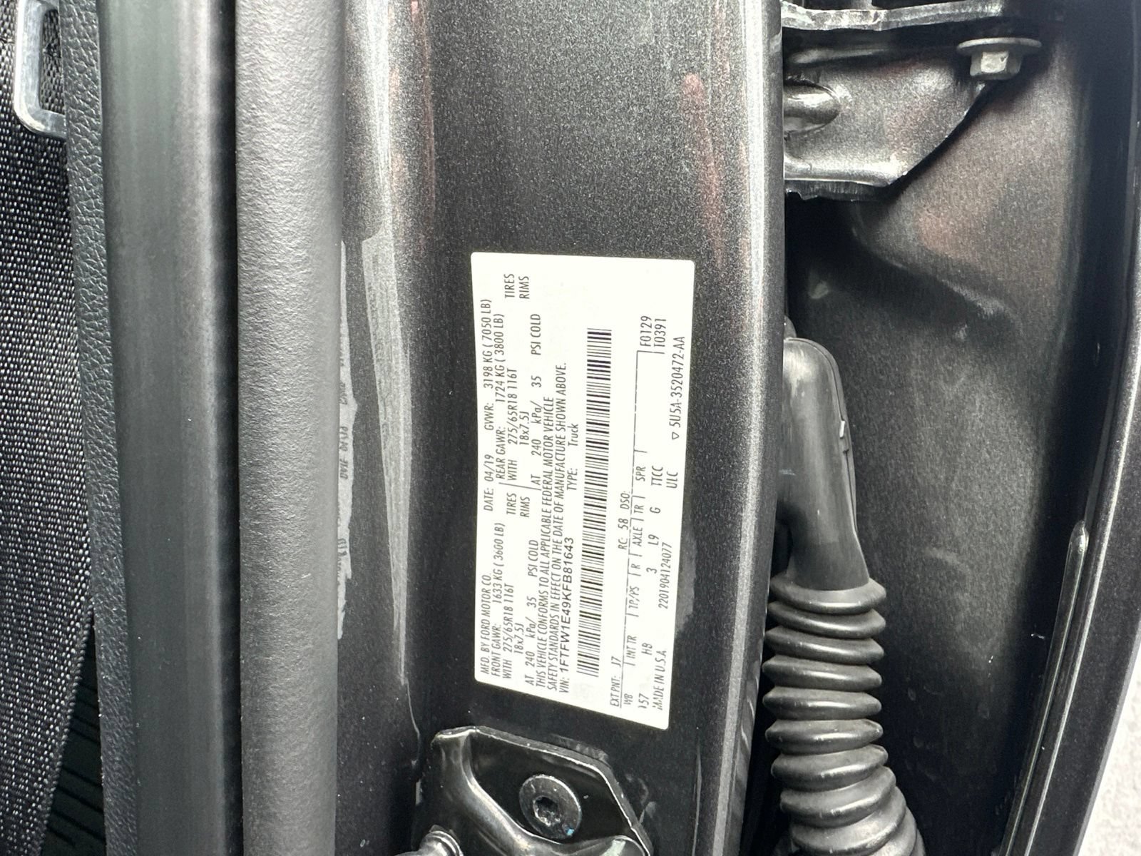 Used 2019 Ford F150 Lariat w/ Equipment Group 502A Luxury AWD/4WD image 24