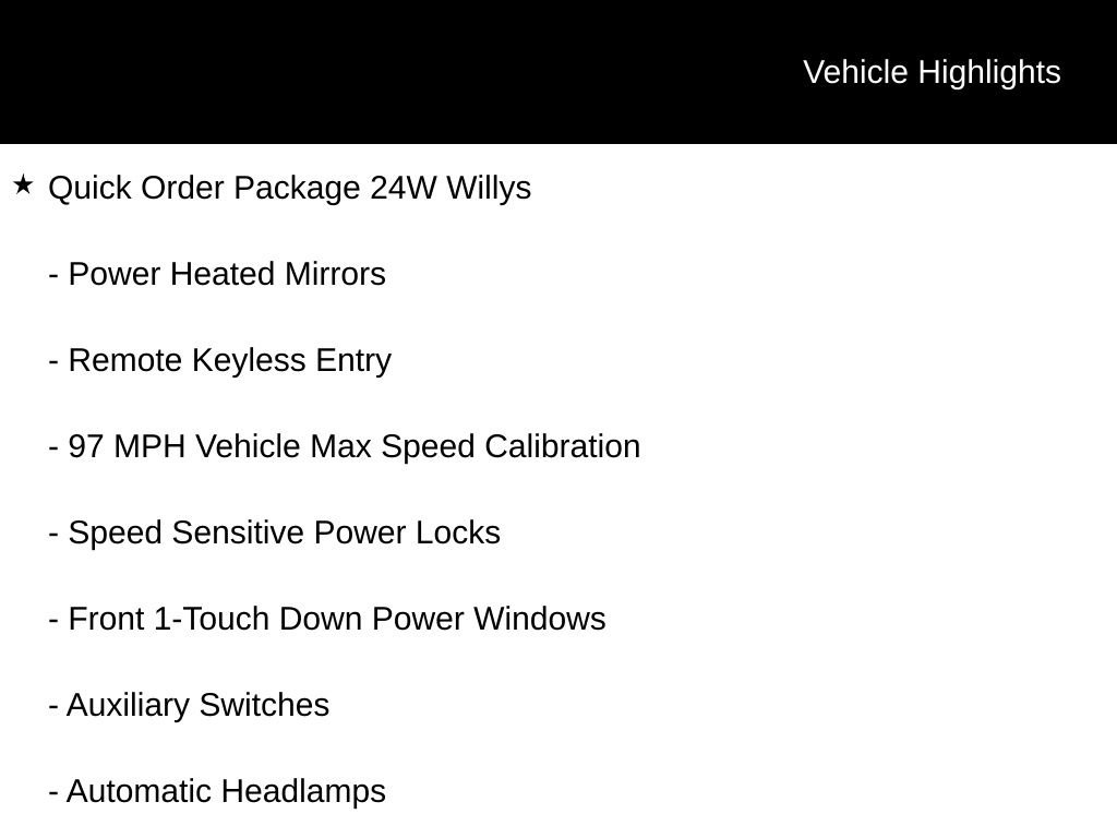 Used 2024 Jeep Wrangler Unlimited Sport AWD/4WD image 26