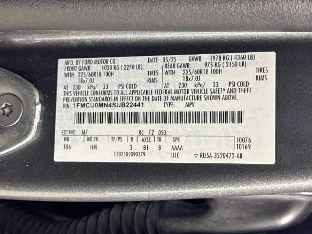 Used 2025 Ford Escape ST-Line FWD image 30