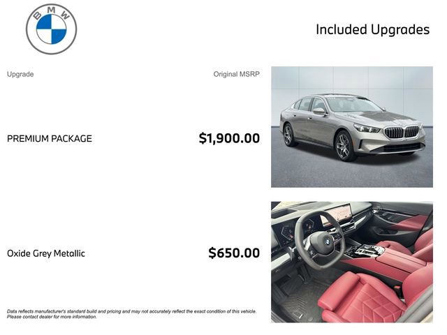 Used 2026 BMW 530i xDrive w/ Premium Package image 4