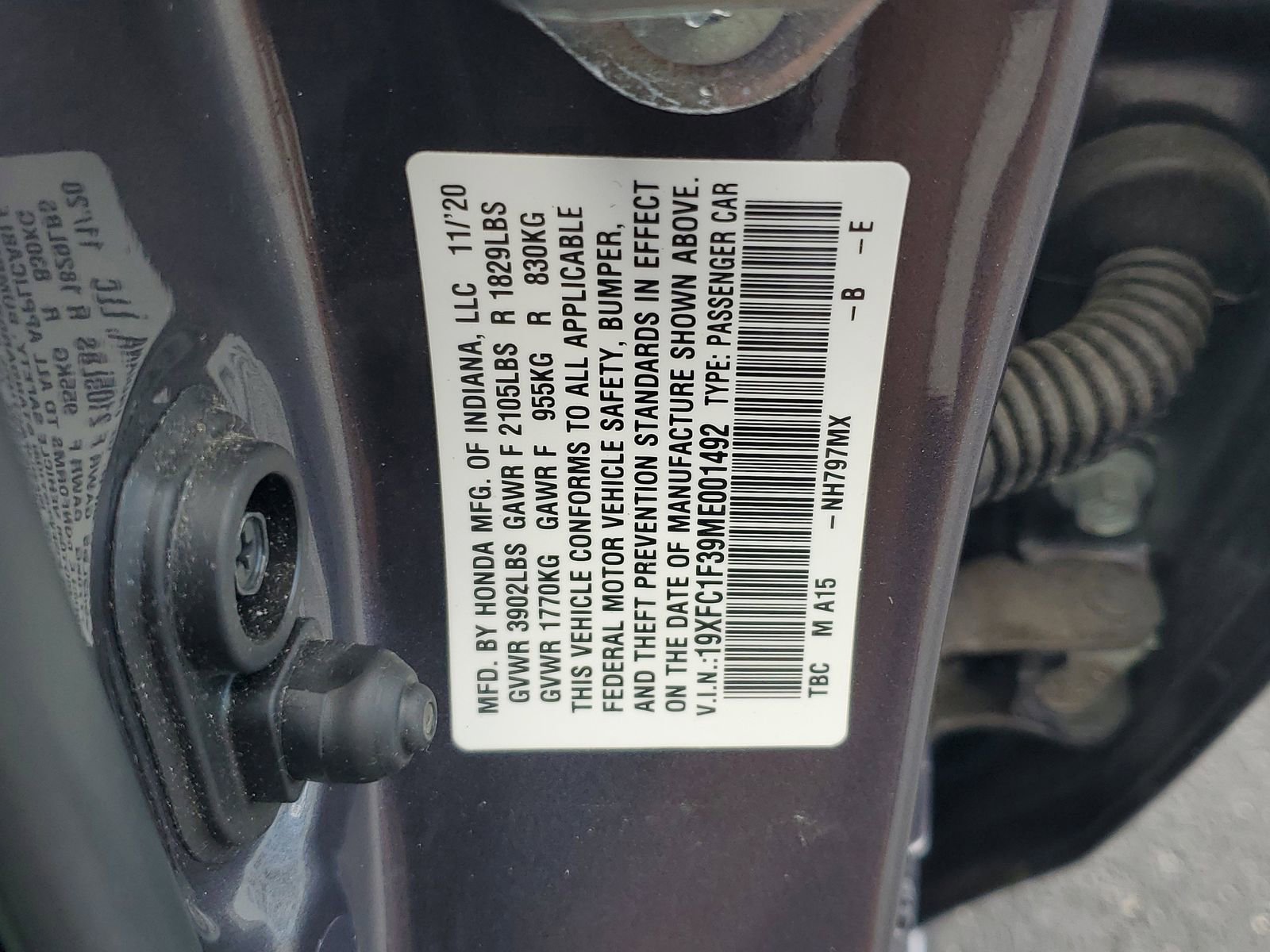 Used 2021 Honda Civic EX image 30