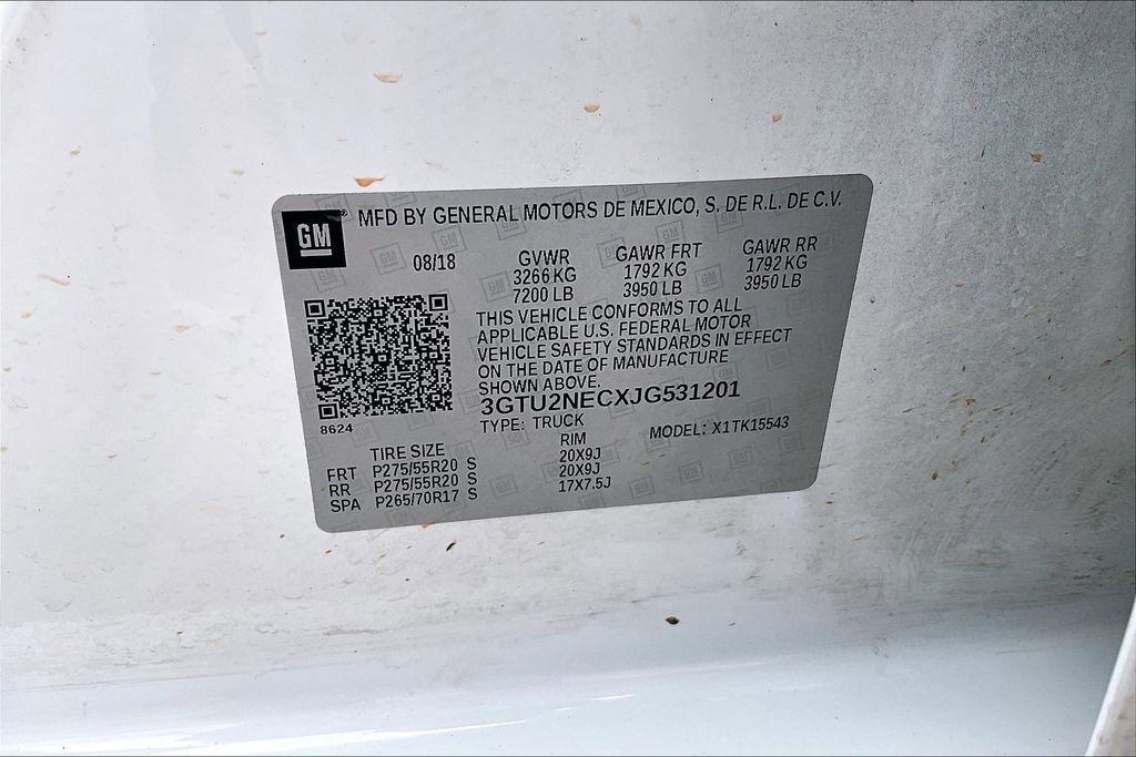 Used 2018 GMC Sierra 1500 SLT w/ Texas SLT Premium Package AWD/4WD image 41