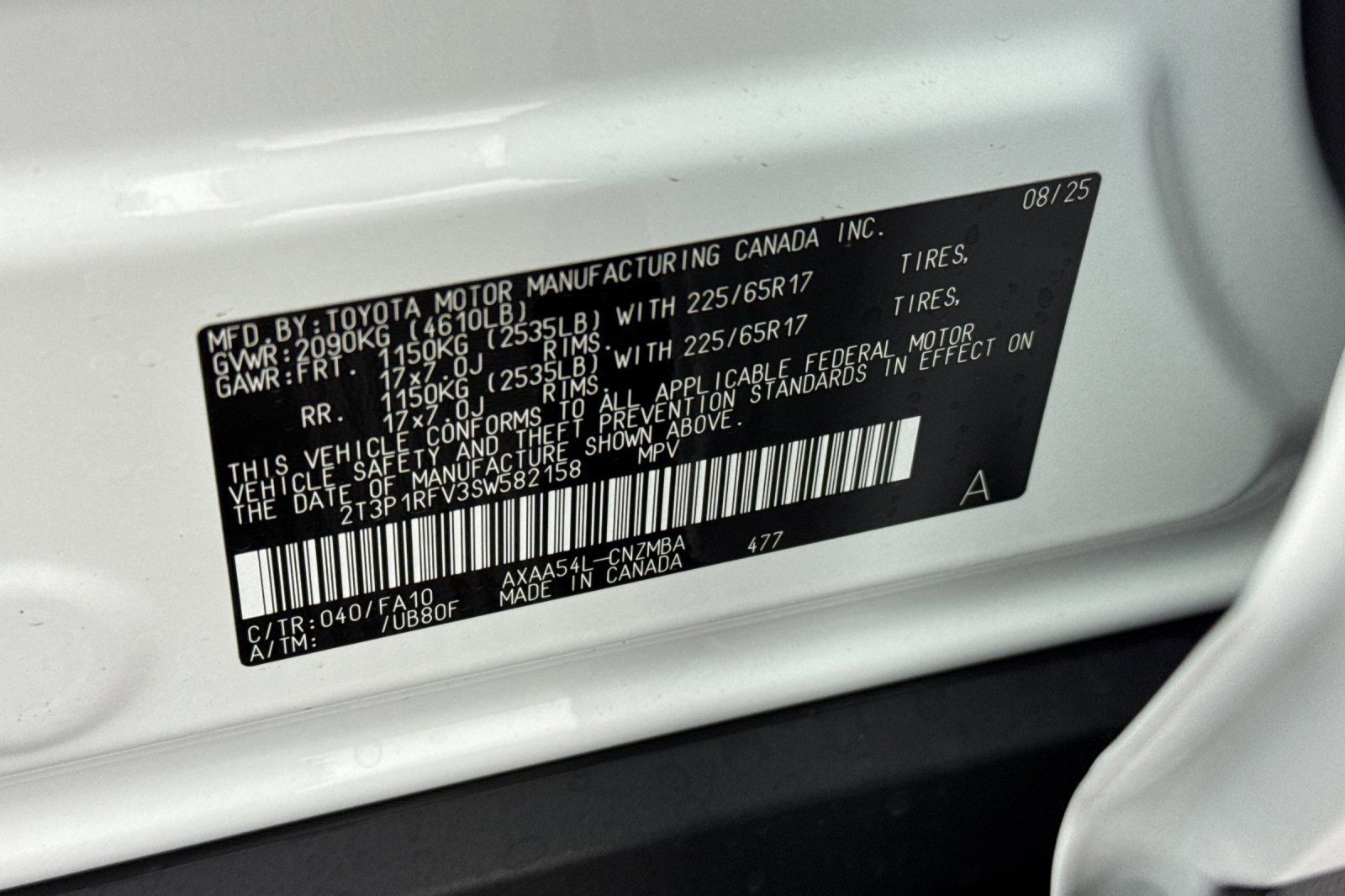 New 2025 Toyota RAV4 XLE image 27