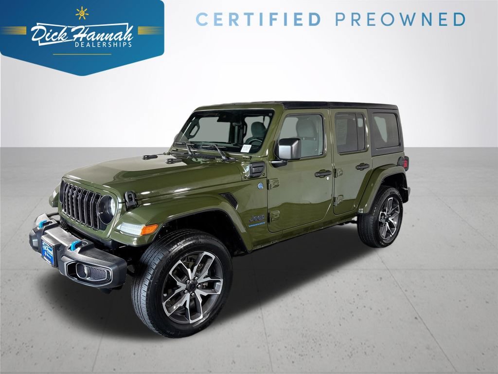 Certified 2024 Jeep Wrangler Unlimited AWD/4WD image 1