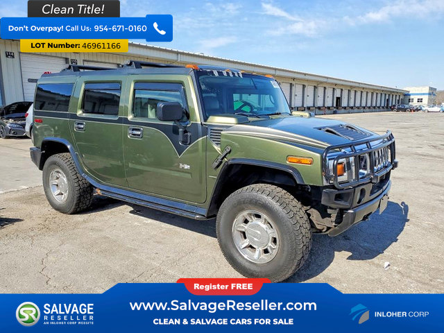 Used 2003 HUMMER H2 w/ Preferred Equipment Group AWD/4WD image 5