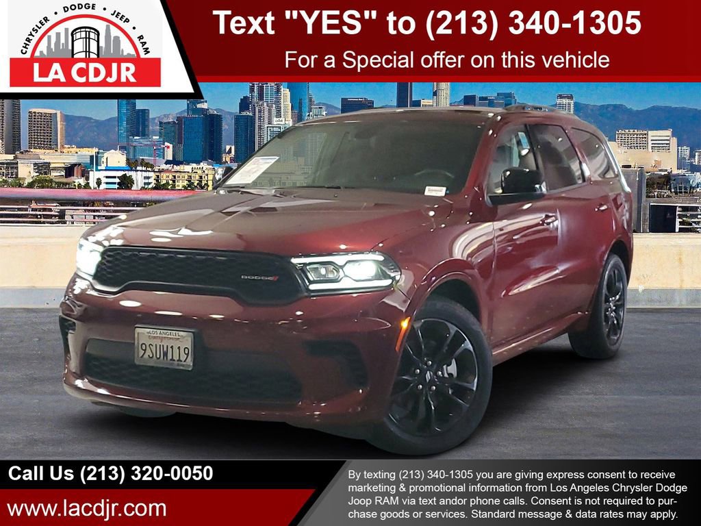 Used 2025 Dodge Durango GT w/ Blacktop Package image 1