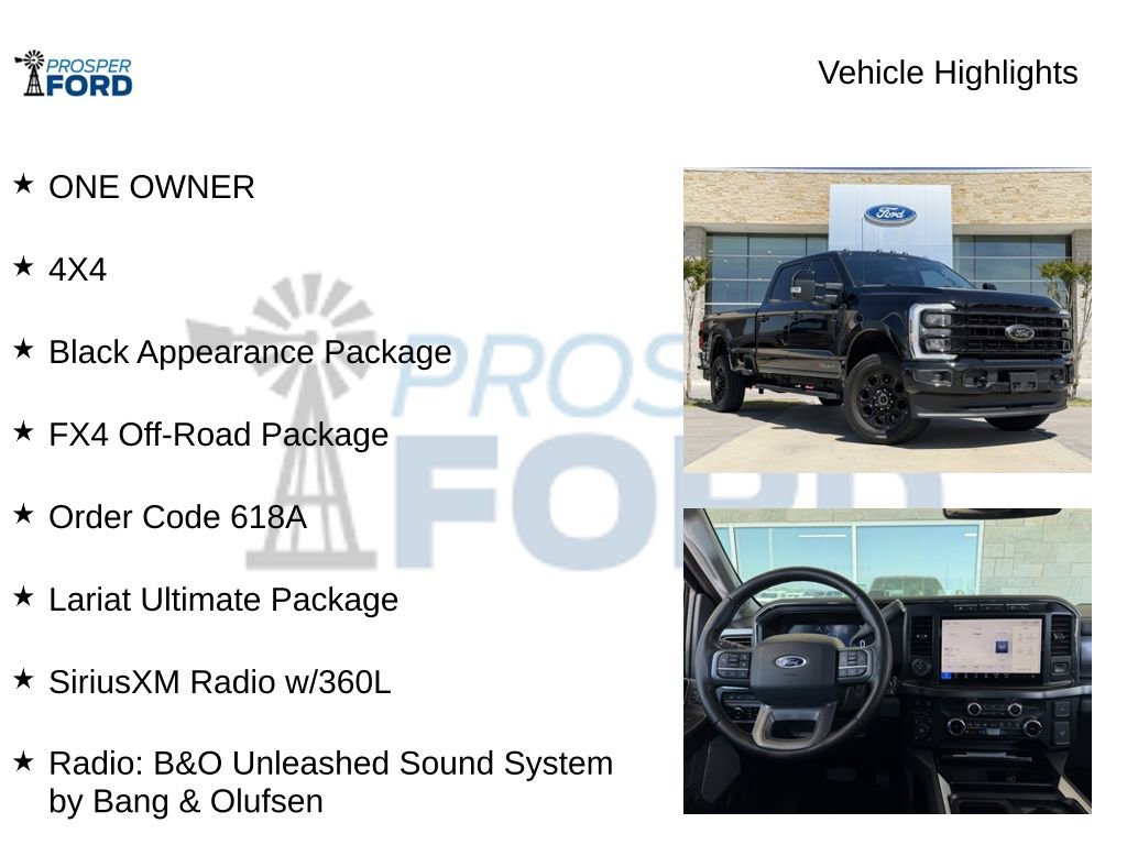 Used 2024 Ford F350 Lariat w/ Lariat Ultimate Package image 5