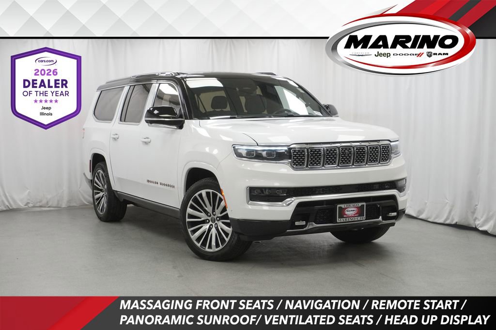 Used 2023 Jeep Grand Wagoneer L Series III w/ HD Trailer Tow Package AWD/4WD image 1