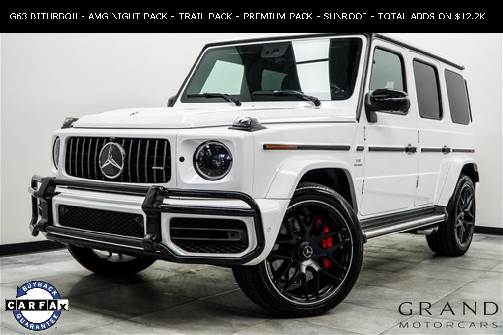 Used 2020 Mercedes-Benz G 63 AMG 4MATIC