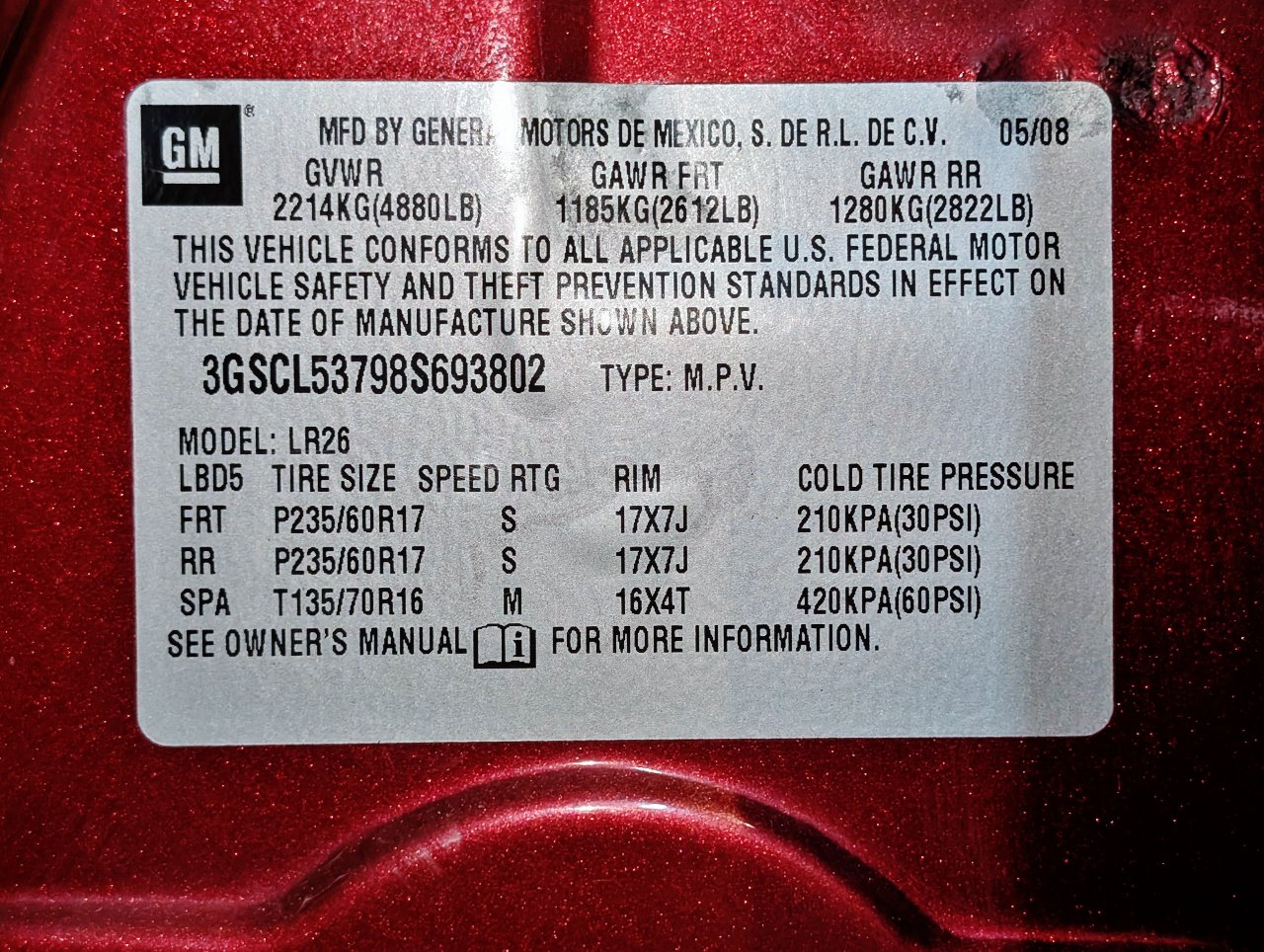 Used 2008 Saturn Vue XR w/ Premium Trim Package FWD image 52