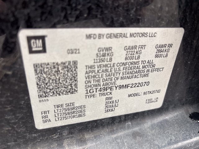 Used 2021 GMC Sierra 2500 AT4 w/ AT4 Premium Plus Package AWD/4WD image 18