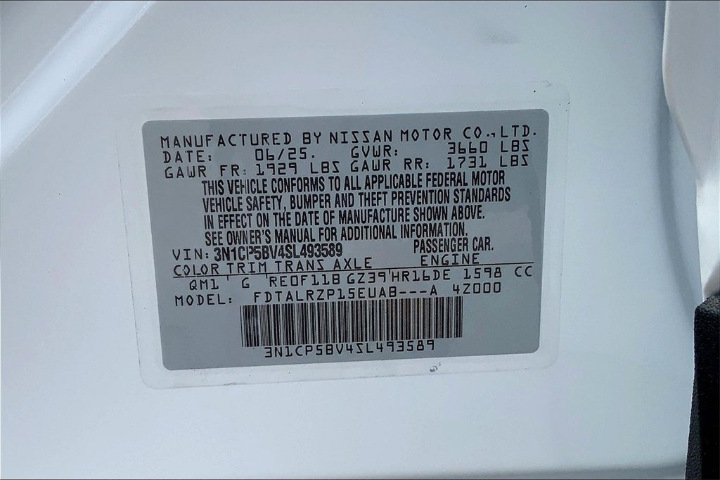 New 2025 Nissan Kicks Play S image 13