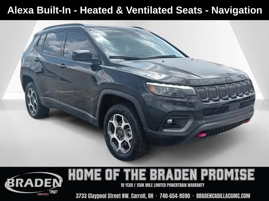 Used 2022 Jeep Compass Trailhawk w/ Trailhawk Elite Group
