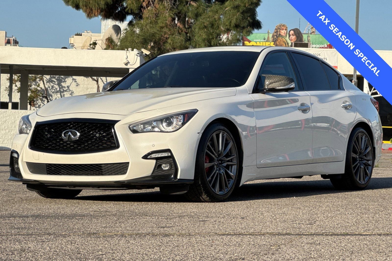 Used 2021 INFINITI Q50 Red Sport 400 w/ Cargo Package image 8