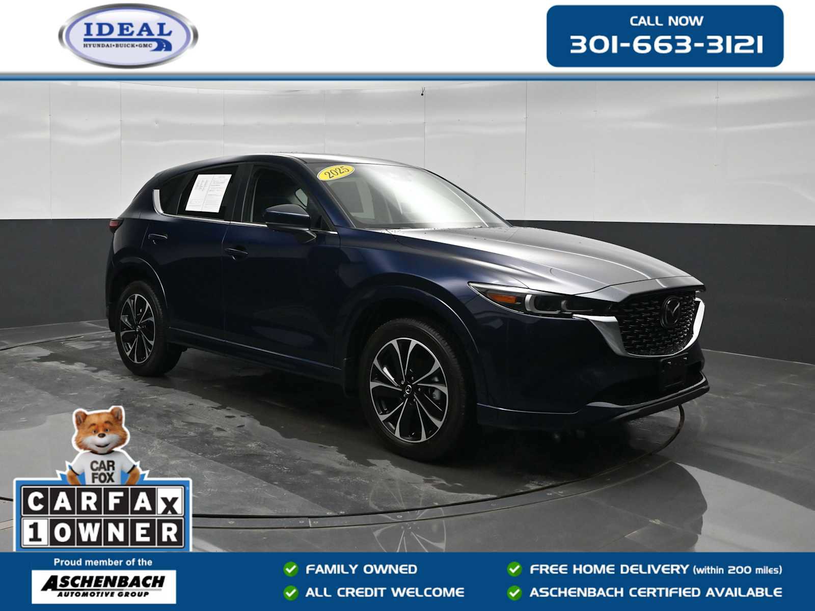 Used 2025 MAZDA CX-5 AWD 2.5 S w/ Preferred Package