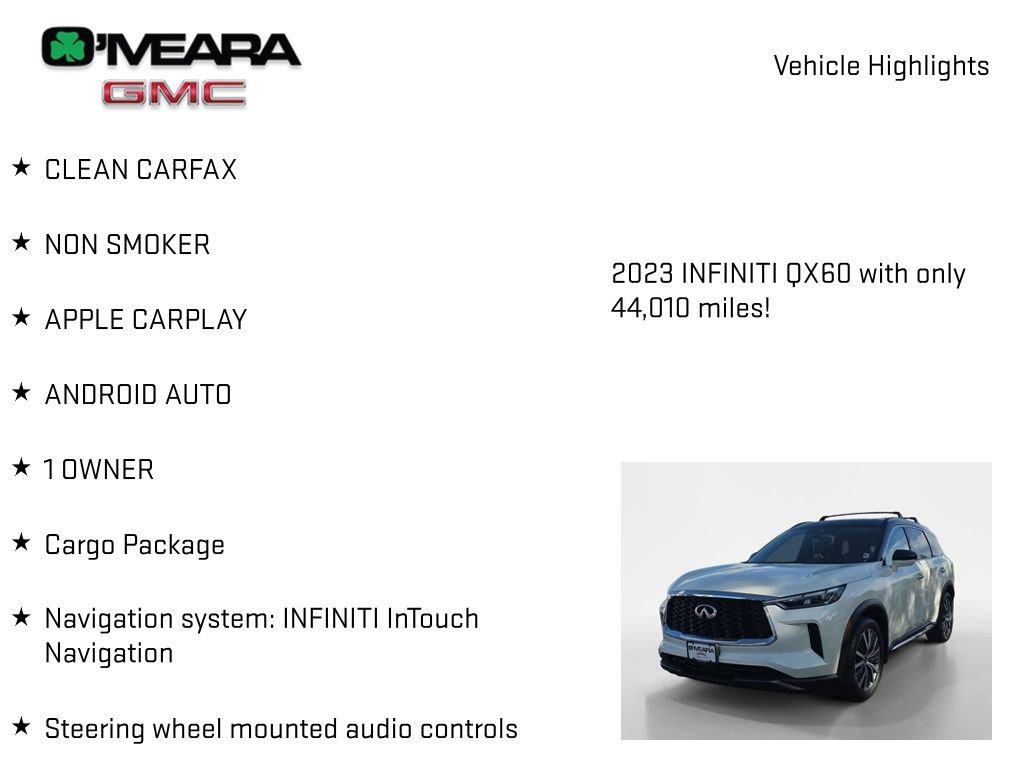Used 2023 INFINITI QX60 Autograph w/ Cargo Package AWD/4WD image 8