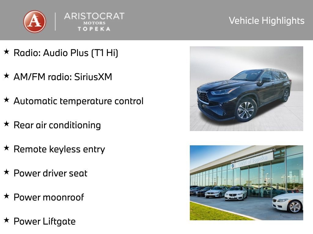 Used 2021 Toyota Highlander XLE image 2