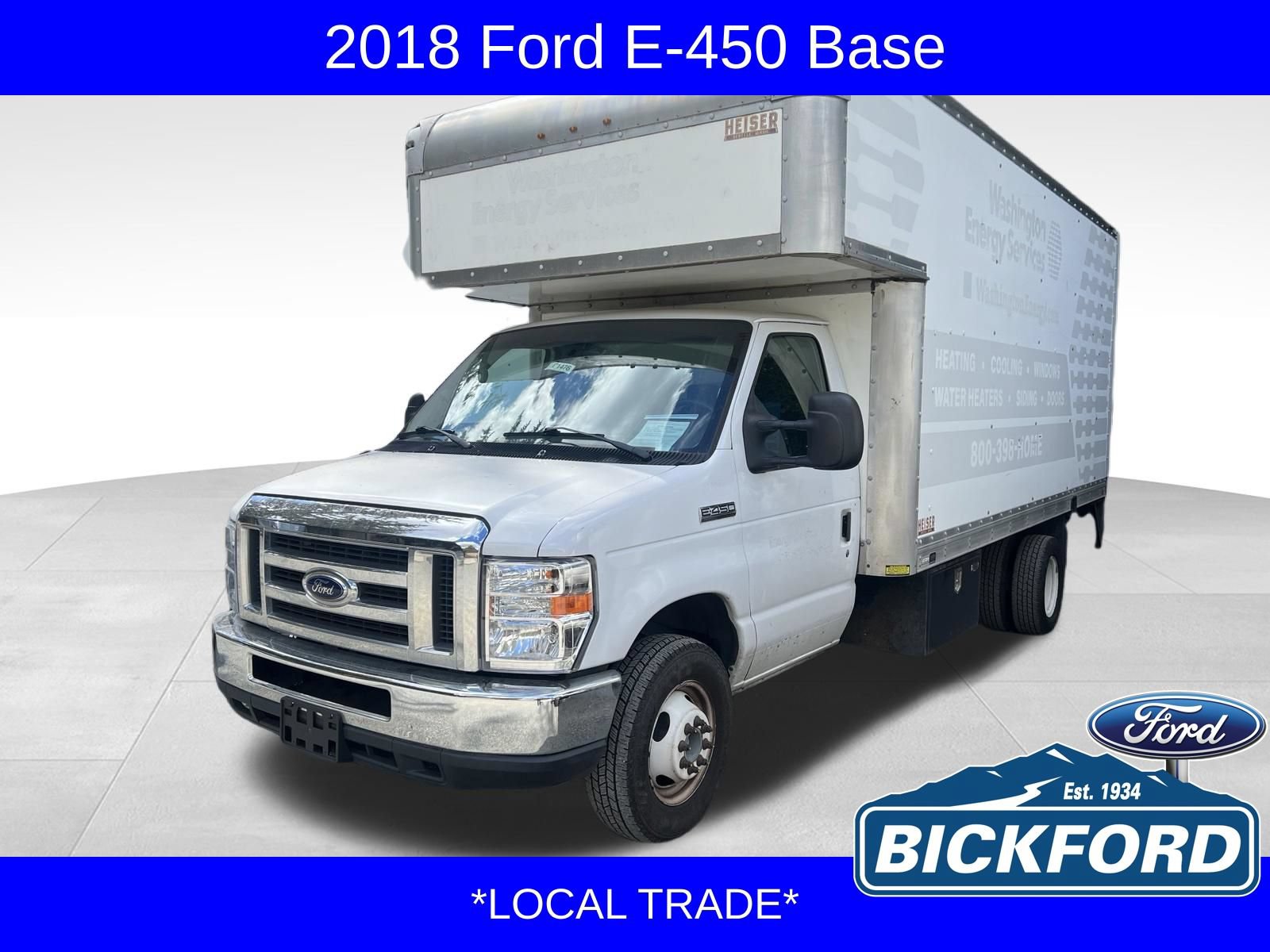 Used 2018 Ford E-450 and Econoline 450 Super Duty w/ Power Windows & Locks Group RWD image 1