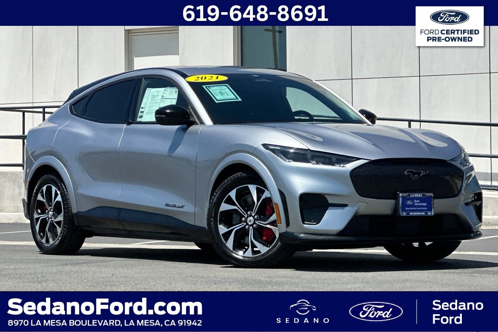 Certified 2021 Ford Mustang Mach-E GT