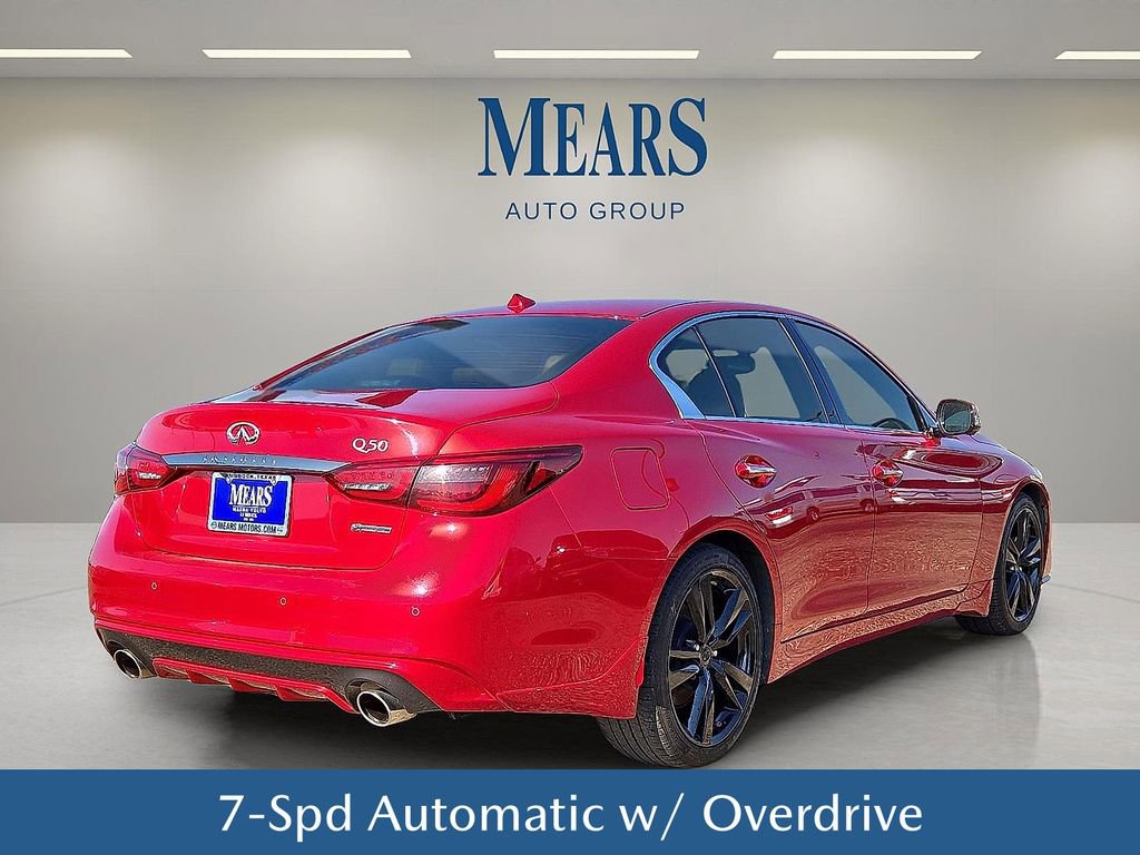Used 2021 INFINITI Q50 Signature Edition w/ Cargo Package image 4