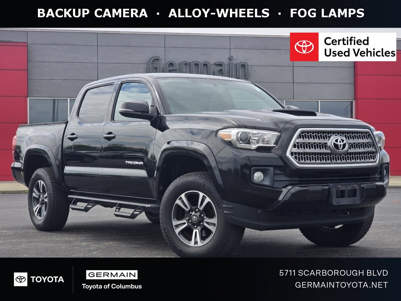 Certified 2017 Toyota Tacoma TRD Sport AWD/4WD image 1