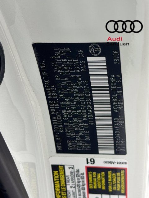 Used 2025 Toyota Camry LE FWD image 39