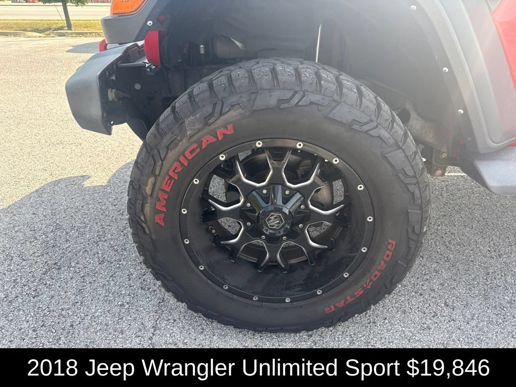 Used 2018 Jeep Wrangler Unlimited Sport AWD/4WD image 9