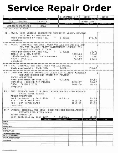 Used 2024 Jaguar F-PACE R-Dynamic S image 15