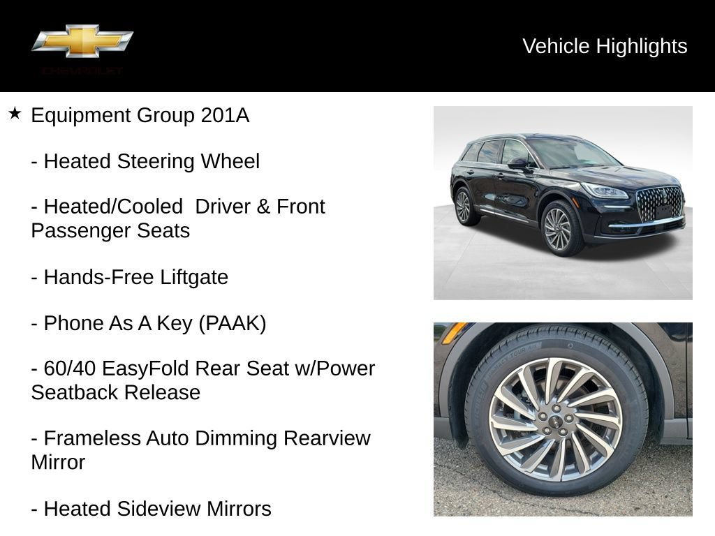 Used 2024 Lincoln Corsair Reserve w/ Equipment Group 201A AWD/4WD image 18