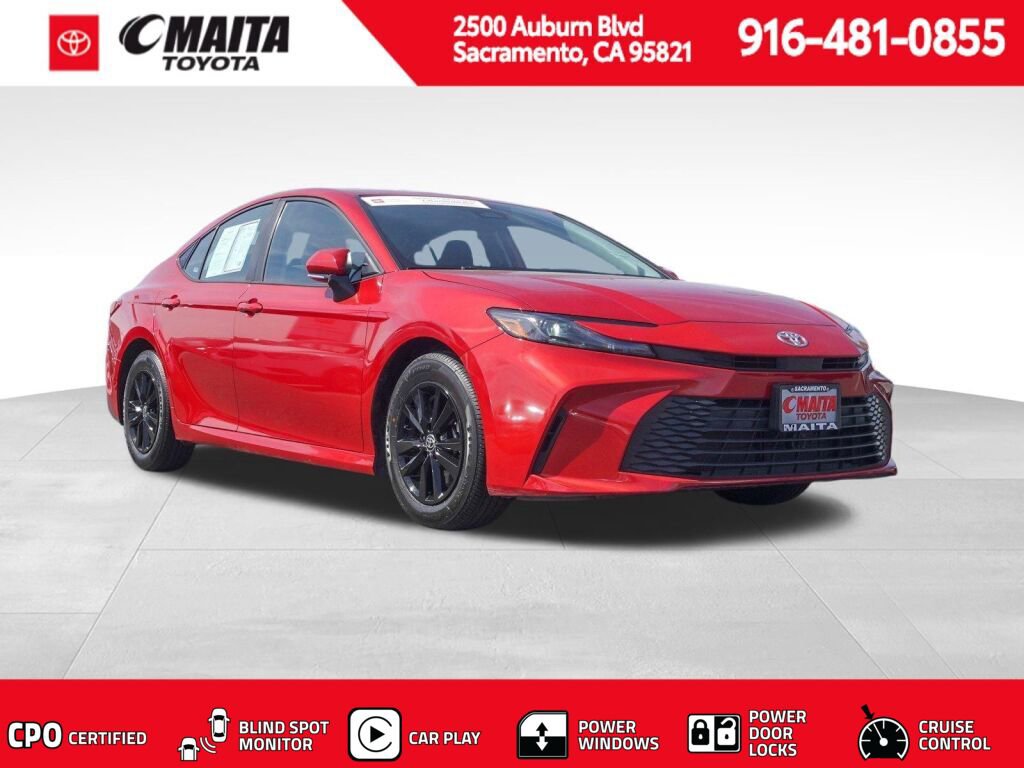 Certified 2025 Toyota Camry LE
