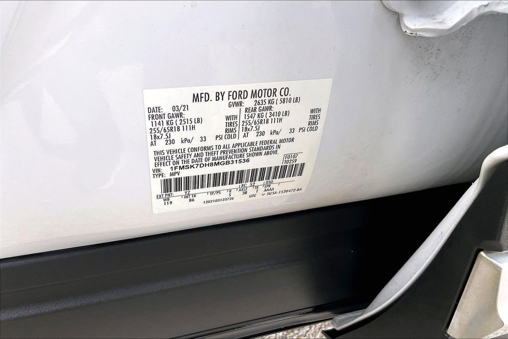 Used 2021 Ford Explorer XLT image 21